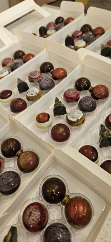 Krabička na 8ks pralinek