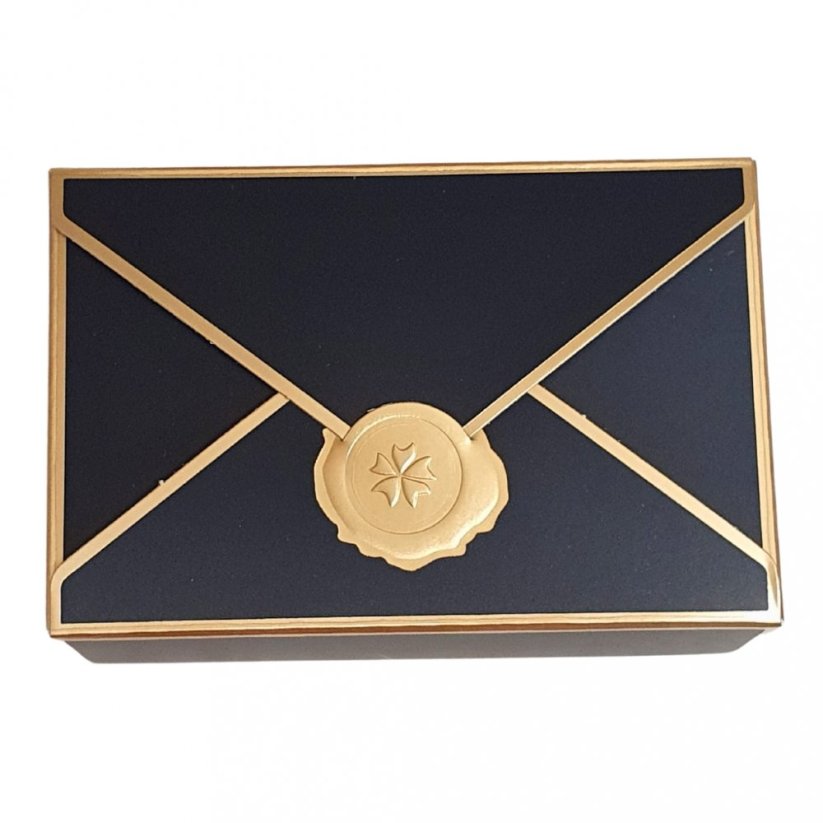 Dárková krabička DOPIS - Barevné varianty: růžová