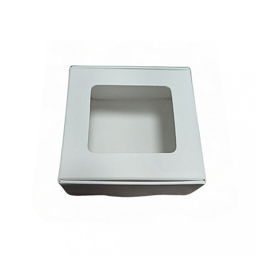 Krabička na 4 ks pralinek bílá